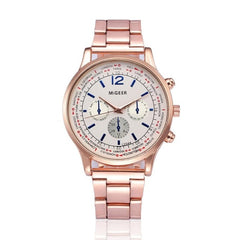 Crystal Stainless Steel  Watch