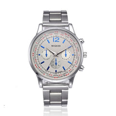 Crystal Stainless Steel  Watch