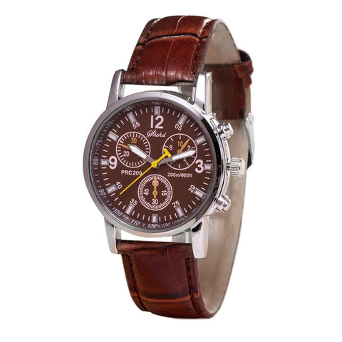 Mens Luxury Quartz Watch